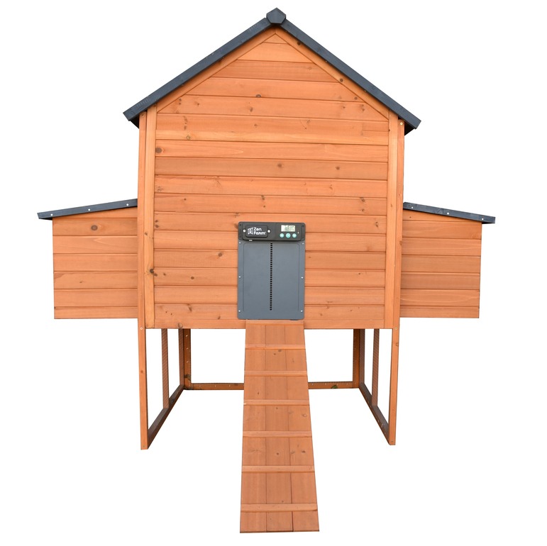 Installation du portier Zen Farm sur Poulailler Big Ben